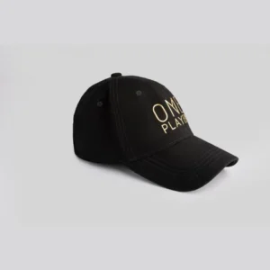 Unisex Black Baseball Cap by One Player - Image 1